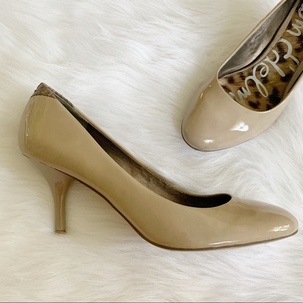 Sam Edelman Fiorenza Kitten Heel Round Toe Pump 10